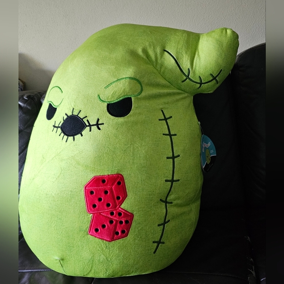 Nightmare Before Christmas Oogie Boogie Plush, nwt - Picture 1 of 8